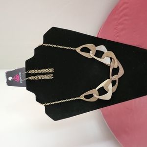 Necklace with complimentary earrings included NICKELFREE